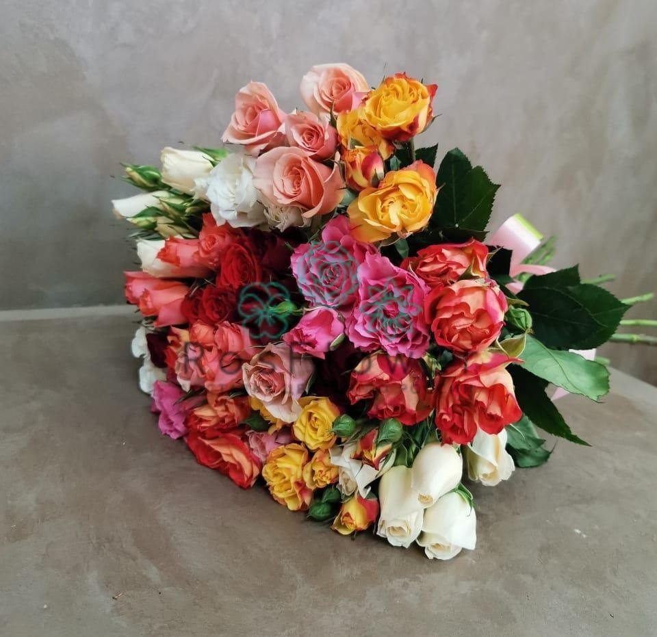 Букет цветов из: Розы в Полотняный Завод