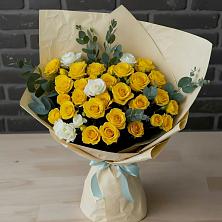 Букет цветов из:  Розы в Полотняный Завод