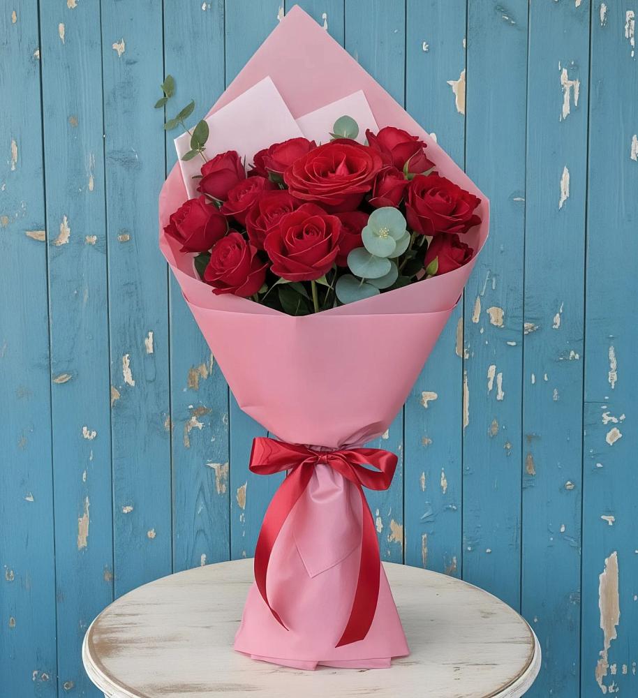 Букет цветов из: Розы в Полотняный Завод