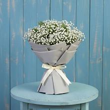 Букет цветов из:  Гипсофила в Полотняный Завод