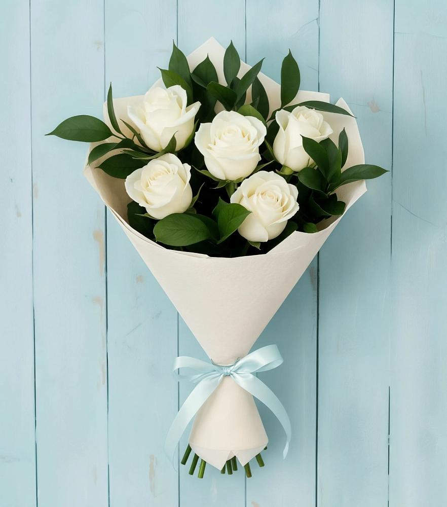 Букет цветов из: Розы в Полотняный Завод