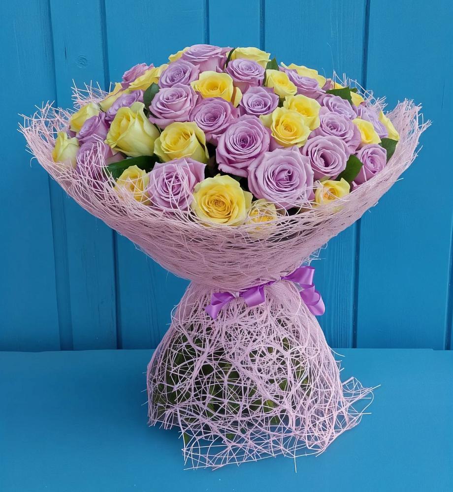 Букет 101 Волшебный Миг в Полотняный Завод