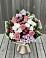 Букет цветов из: Альстромерии, Гвоздики, Розы и Хризантемы в Полотняный Завод