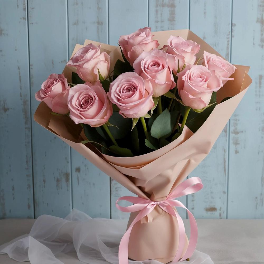 Букет цветов из: Розы в Полотняный Завод