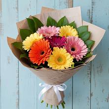 Букет цветов из:  Герберы в Полотняный Завод