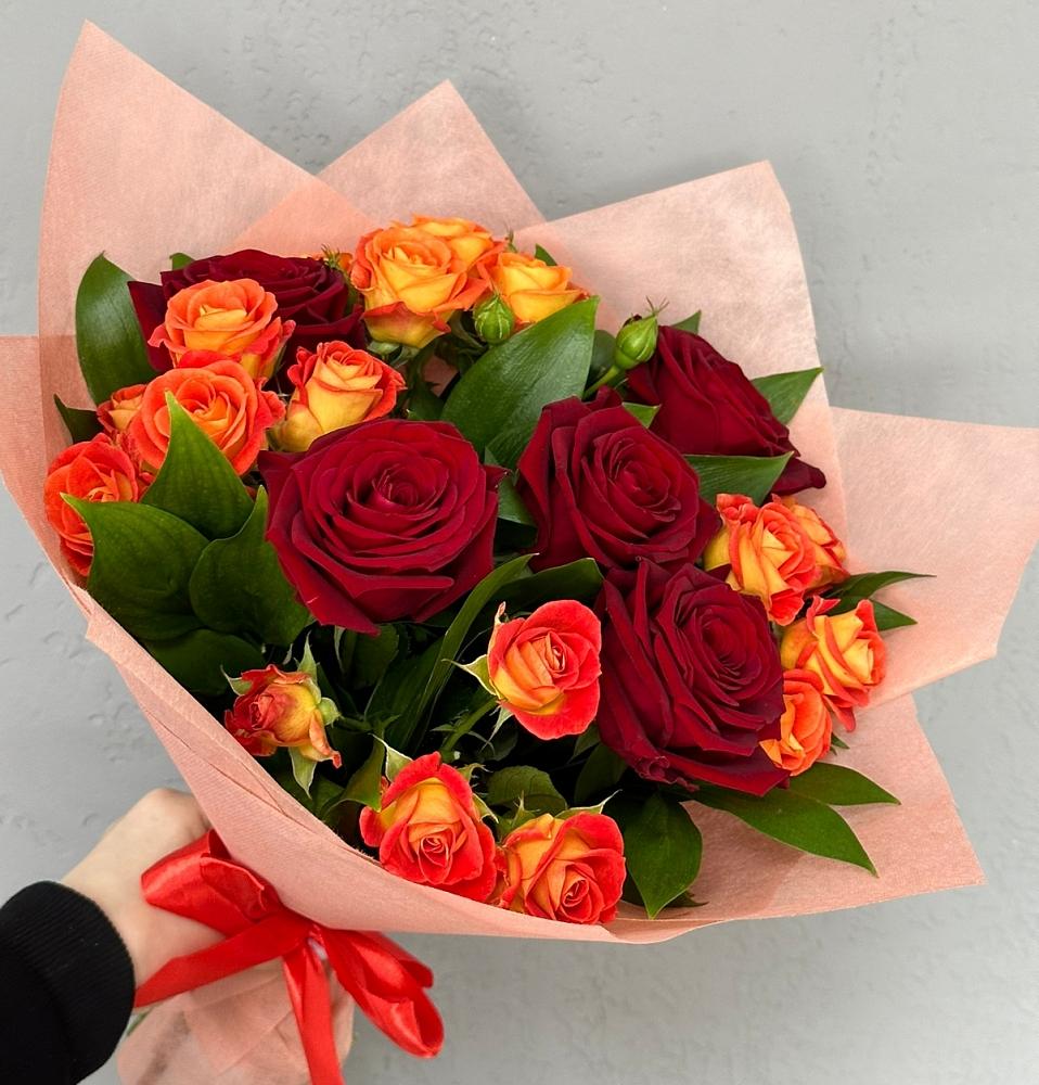 Букет Любовь и восторг в Полотняный Завод