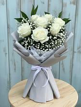 Букет цветов из:  Розы в Полотняный Завод