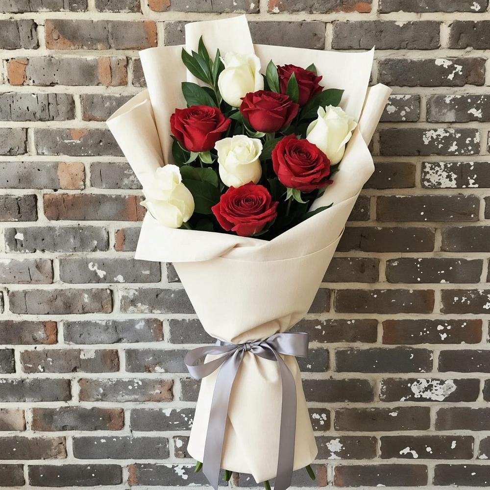 Букет цветов из: Розы в Полотняный Завод