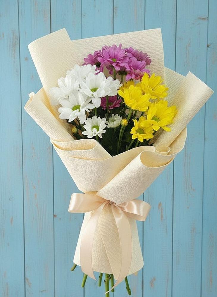 Букет цветов из: Хризантемы в Полотняный Завод