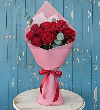 Букет цветов из:  Розы в Полотняный Завод