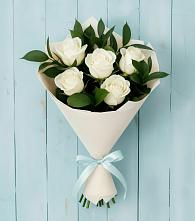 Букет цветов из:  Розы в Полотняный Завод