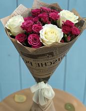 Букет цветов из:  Розы в Полотняный Завод
