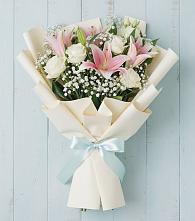 Букет цветов из:  Лилии в Полотняный Завод
