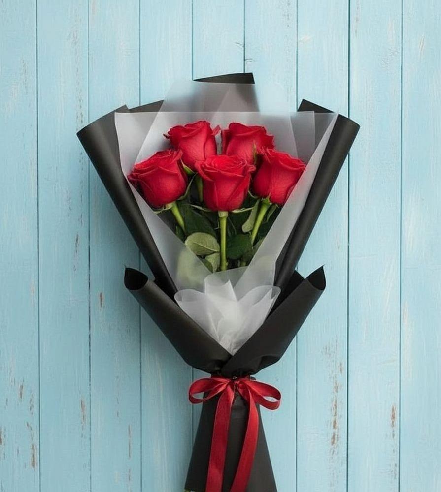 Букет цветов из: Розы в Полотняный Завод